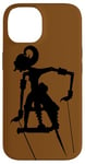 Coque pour iPhone 14 Shadow Play : les silhouettes artistiques du Wayang indonésien