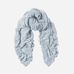 Alba Luxury Cashmere Scarf - Ice Blue