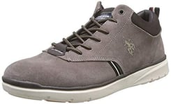 U.S. Polo Assn. Homme Cree Suede Chaussures de Gymnastique, Marron (Mud 038), 40 EU