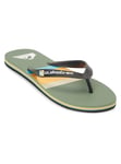 Quiksilver Men's Molokai Stripe Sandal, Green 1, 9.5 UK