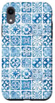 iPhone XR Blue and White Tile Italian Pattern Mediterranean Majolica Case