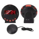 Alarm Clock 110 Decibels Red-Flashing Light Super Shaker Extra Loud Alarm Clock✿