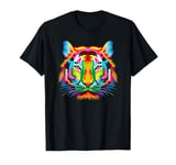 Colorful Tiger Head the Year of the Tiger Costume T-Shirt