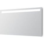 Ondee - Miroir rétro-éclairant adel - Argent - 120x70cm - Verre - Cadre aluminium - Gris