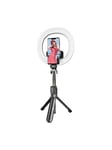 Puluz Selfie stick/ tripod with LED light ring