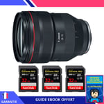 Canon RF 28-70mm f/2L USM + 3 SanDisk 32GB UHS-II 300 MB/s + Ebook 'Devenez Un Super Photographe