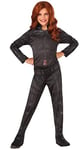 Marvel Déguisement Black Widow Classique pour Enfants, Taille M M