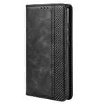 TANYO Leather Folio Case for OPPO Realme X50 Pro 5G, Premium PU/TPU Wallet Cover with Card and Cash Slots, Flip Magnetic Closure Shell - Black