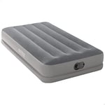 Intex ‎64112 Dura-Beam Standard Series Prestige Mid-Rise Air Mattress with Fastfill USB Powered Internal Air Pump, durable Fiber-Tech interior construction, Twin