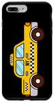 Coque pour iPhone 7 Plus/8 Plus I Love New York City - Cool New York City Funny Yellow Taxi