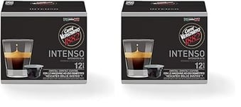 Caffè Vergnano 1882 Nescafé Dolce Gusto compatible capsules, Intenso - 2 pack x 12 capsules