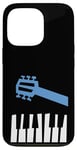 Coque pour iPhone 13 Pro Guitare et piano