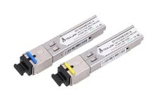 Extralink EX.2220 transceiver-moduler för nätverk Fiberoptik 1250 Mbit/s SFP 1550 nm