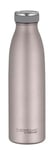 THERMOcafé by THERMOS TC Bottle Bouteille Isotherme en Acier Inoxydable Rose Mat 500 ML