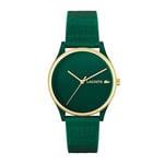 Lacoste Analogue Quartz Watch for Women Collection Crocodelle with Silicone Bracelet