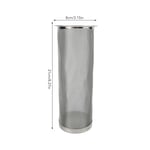 JY (8x21cm/3.15x8.27in)Cold Brew Coffee Filter Stainless Steel Reusable Wide Mou