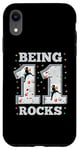 Coque pour iPhone XR 11 ans escalade 11e anniversaire aventures grimpeur