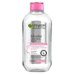 3 x Garnier Skin Active Micellar Cleansing Water Sensitive 200ml