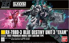 GUNDAM - HG RX-79BD-3 Blue Destiny Unit 3 'EXAM' 1/144 - Model Kit (US IMPORT)