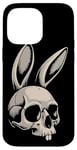 iPhone 14 Pro Max Bunny Skull Cross Bone Crossbones Jolly Roger Bad Rabbit Case