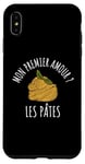 Coque pour iPhone XS Max Humour Nourriture Mon Premier Amour ? Les Pâtes Drôle