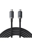 Baseus Fast Charging Cable Crystal Shine USB-C to USB-C 100W 1.5m 20Gb (black)