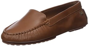 Tommy Hilfiger Femme Mocassins Essential Chic Mocassin Slip-On, Marron (Winter Cognac), 38 EU