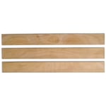 Lot 3 lattes 81 cm 810 x 53 x 8 mm pour Sommier, Lit, bz et Clic-Clac 7 plis Bois Scm Créations