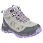 Northside Benton Kids Mid Hiking Boots Grey/Lilac US1