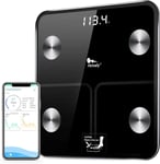 Weighing Scales for Body Weight and Fat,Himaly Digital Bathroom Scale Smart Blu