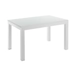 Table extensible en verre 120-350x83cm pour salle à manger cuisine Far