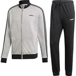 Adidas Mts Co Relax Tracksuit - Medium Grey Heather/Black/Black, Small/Small