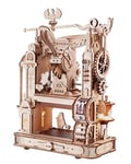 ROKR Maquette en Bois a Construire Puzzle en Bois 3D Presse à Imprimer Classique, Cadeaux pour Adultes et Enfants, Classic Printing Press, LK602