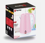 Pink Electric 1.8L Cordless Kettle 2200W Fast Boil Hot Water Auto Shut Off Safe