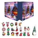 24PCS Gnome Decor Xmas Gonk Advent Calendar Christmas Gnome Advent Calendar UK