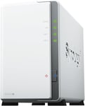 DS223j ST4000VN006 Station de discussion 2 baies NAS (Realtek RTD1619B 4-Core 1,7 GHz 1 Go DDR4 RAM 1 x RJ-45 1 GbE port LAN) 8 To avec 2 disques durs IronWolf NAS 4 To