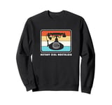 Retro Rotary Dial Nostalgia Dial Phone Sweatshirt