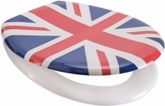 UNION JACK Soft Close Quick Release Toilet Seat