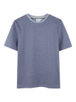 HUGO BOSS Kids' Monogram Print Cotton T-Shirt, Medium Grey