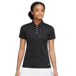 Nike Womens/Ladies Victory Solid Polo Shirt (Black/White) - Size Medium