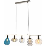 Plafonnier suspension design salon salle à manger éclairage verre cuisine couloir suspension lampe multicolore