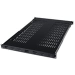 Startech 1u Adjustable Mount Depth Vented Rack Mount Shelf 175lbs/80kg