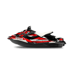 SWETOWN SweTown Sea-Doo Spark Whylie Dekalkit Röd-Vit