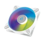 Arctic P12 120mm Pressure Optimised PWM ARGB Case Fan, White - ACFAN00254A