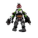 McFarlane Toys, Warhammer 40000 Ork Meganob with Buzzsaw Mega Figure with 22 Moving Parts, Collectible Warhammer Figure with collectors stand base – Ages 12+