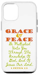 iPhone 13 Grace and Peace King James KJV Bible Verse, 2 Peter 1:2 Case