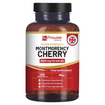 Montmorency Cherry 6400mg - 200 Tart Cherry Capsules Natural Extract Supplement