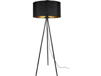 Orno KYLO 1P E27, golvlampa, max. 60W, svart, stativ