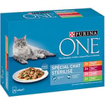 ONE - Purina pour Chat Stérilisé 680G - Lot De 3