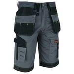 WrightFits Men Redhawk Holster Work Shorts - Heavy Duty Safety Combat Cargo Summ